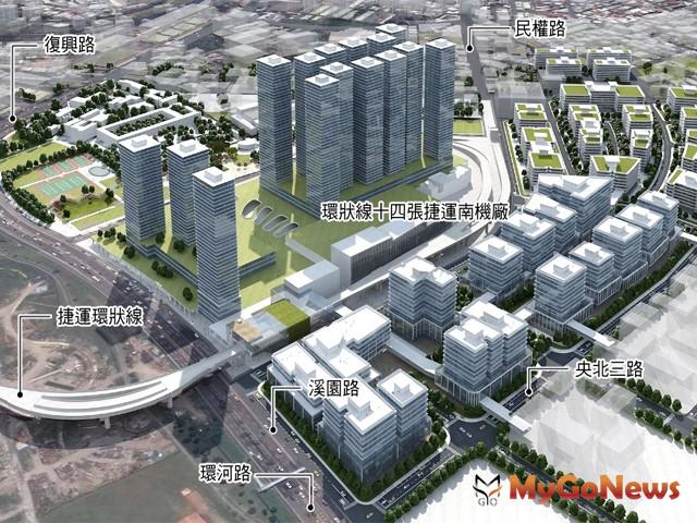 ▲環狀線開放試乘 新店十四張蓄勢待發(圖：新北市政府)
