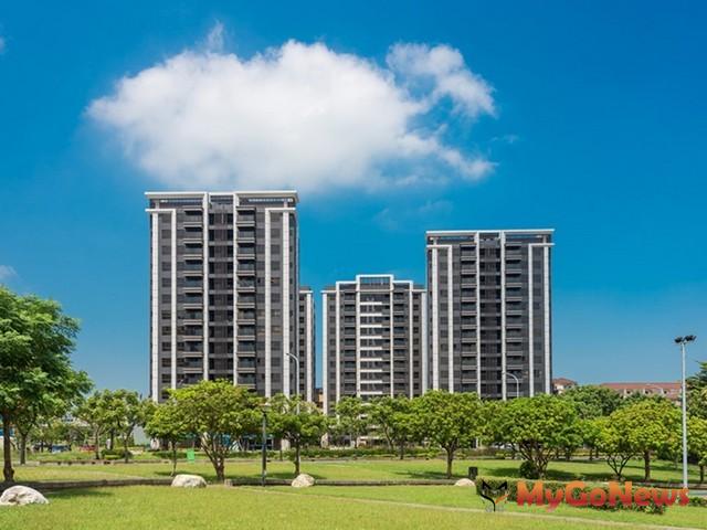 ▲「成家大璽」基地面對青昇公園，視野棟距不受遮擋