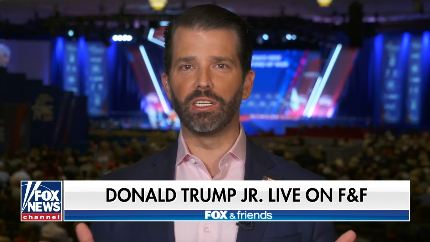 Donald Trump Jr. accuses Democrats of hoping coronavirus kills millions of people