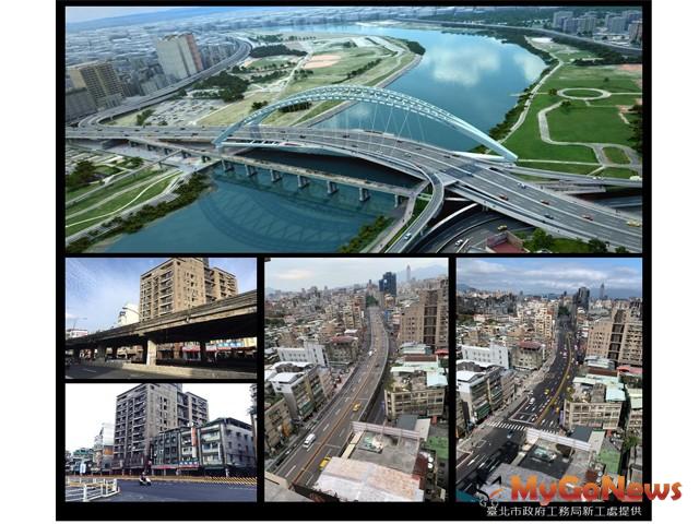 ▲中正橋引道拆除，北市府將推動整體空間發展新戰略，重現中正城南當地風華(圖：台北市政府)