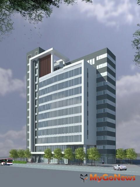 ▲土城工業區逐步辦理都市更新，邁向現代化科技園區，圖為勝仁針織更新後3D示意照片(圖：新北市政府)