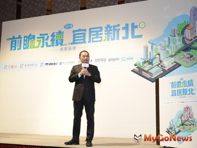 ▲新北市長侯友宜指出，「將捷金鬱金香酒店」結合淡水自然景致與人文，將成為青春山海線中的一大亮點以及觀光旅遊新景點。