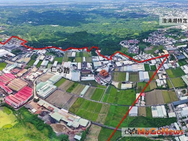 ▲仁武區烏林產業輔導專用區現況(圖:高雄市政府)