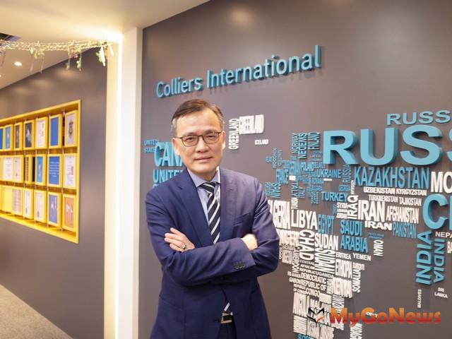 ▲高力國際董事總經理劉學龍指出，不畏新冠肺炎衝擊，台灣首季土地交易額突破歷史新高