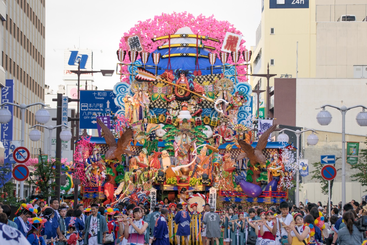 圖/八戶三社大祭