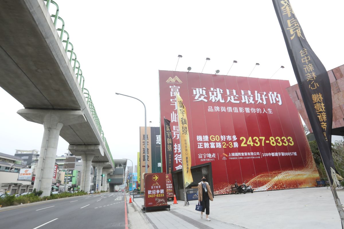 ▲北屯區機捷特區為今年上半年最夯熱區，惠宇、富宇等一線建商都搶著開案。