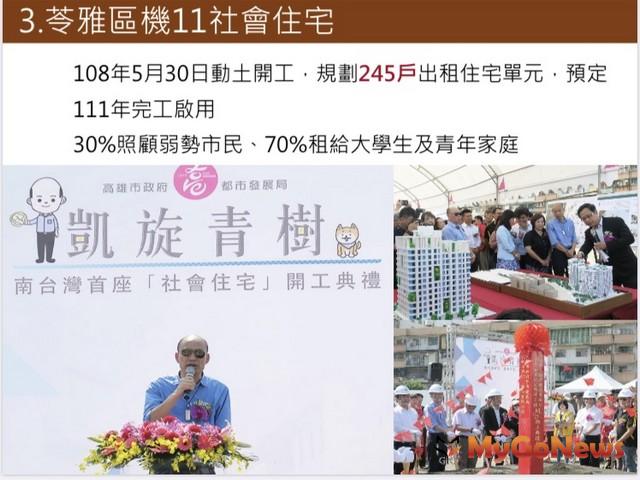 ▲3.苓雅區機11社會住宅