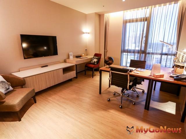 ▲元氣辦公宅,H+B+O公寓酒店更顯優勢,住宿、商務、辦公,all in最佳異地備援組合空間(圖:業者提供)