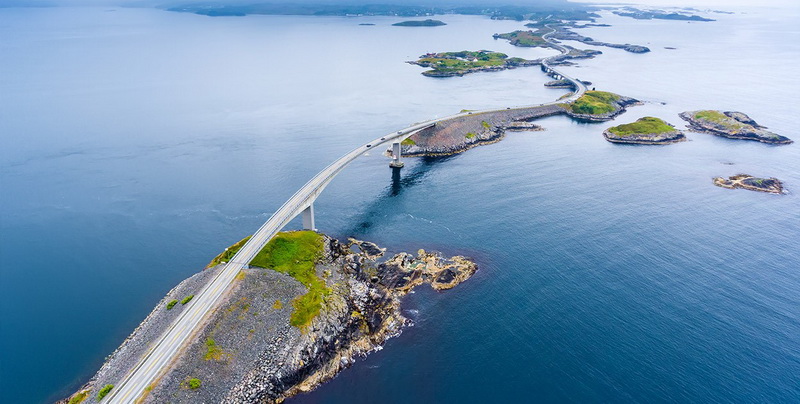 圖/挪威世紀建築的《大西洋公路》