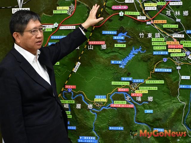 ▲加速推動竹縣重大公共工程，拆遷建築改良物查估補償費上調四成，將比新竹市高(圖：新竹縣政府)