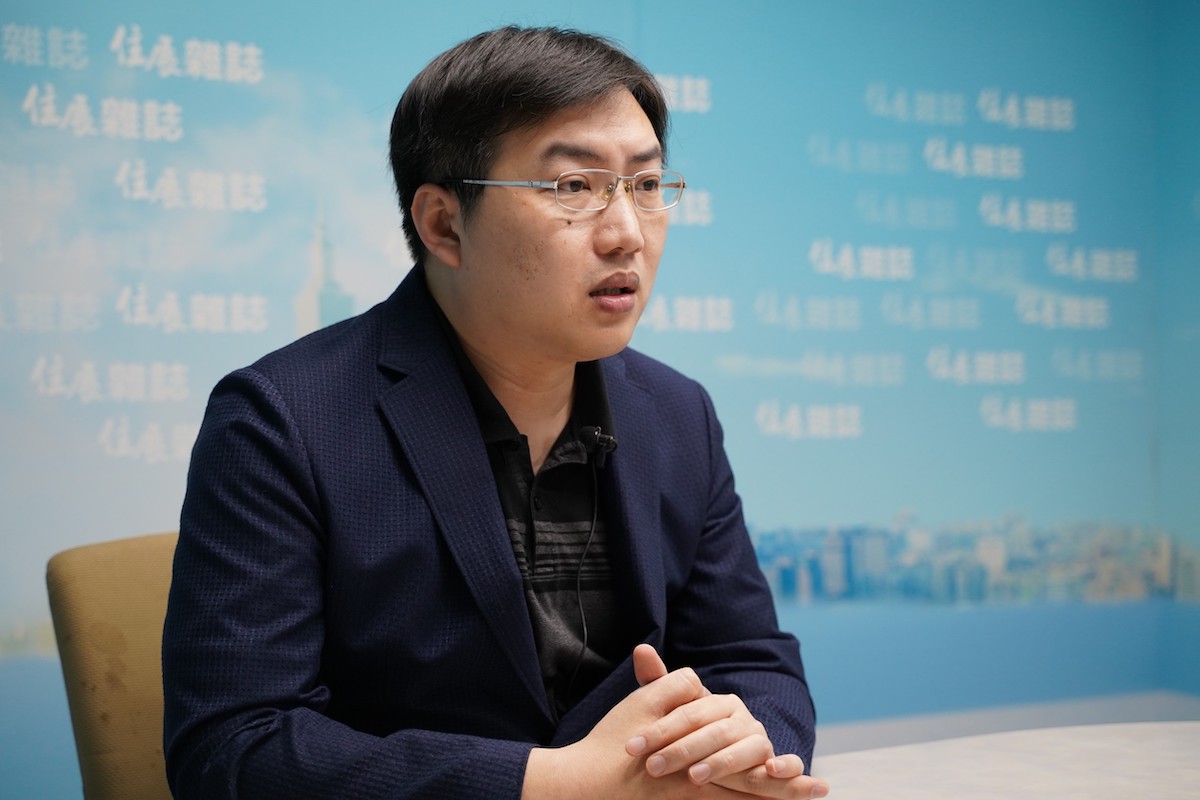 ▲《住展》雜誌研發長何世昌表示，雖然推案量減少，但只是遞延，後續推案量依然可觀。