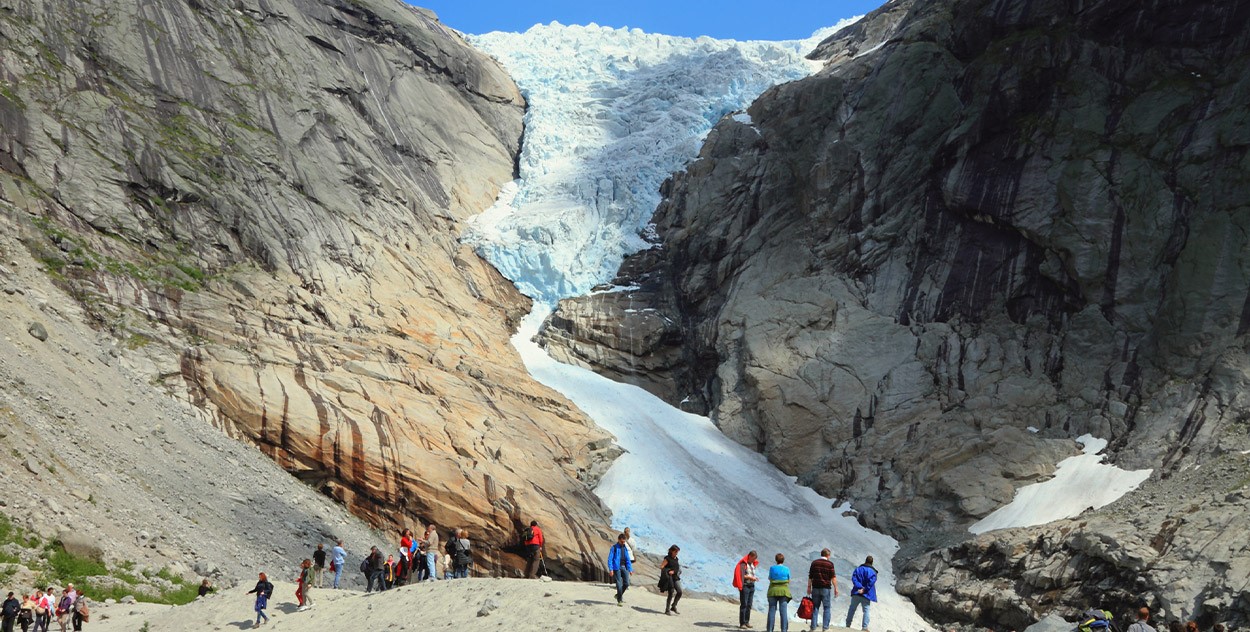 圖/布麗克斯達爾冰河