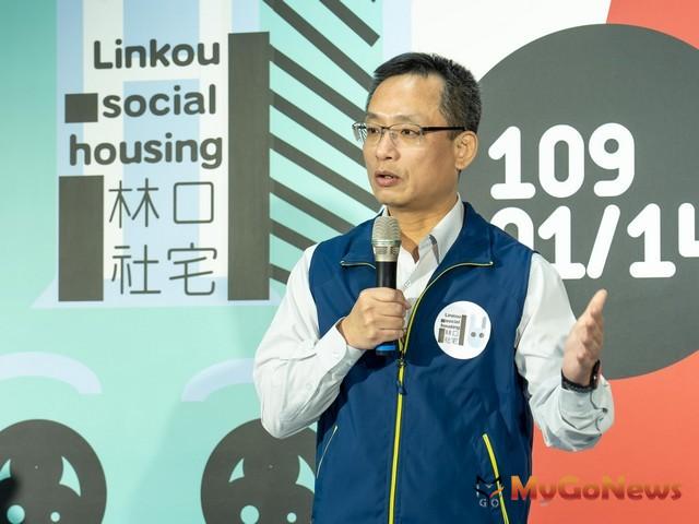 ▲國家住都中心執行長張溫德表示，社宅興辦國家隊全面啟動，首推11處雙北社宅2023年起完工
