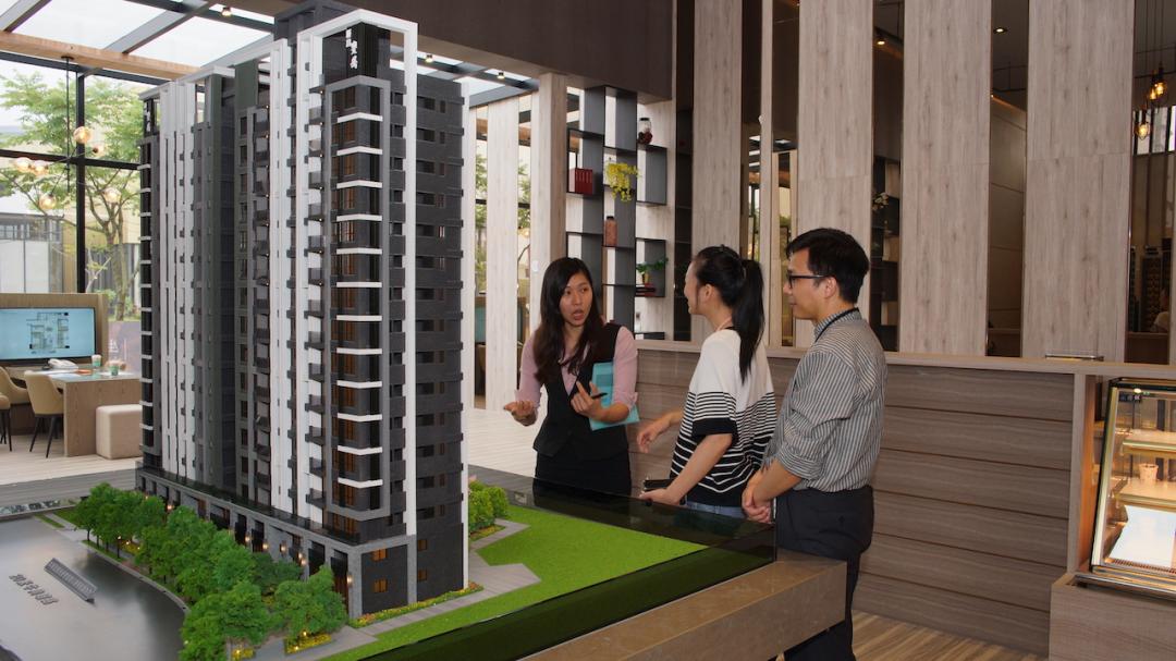 ▲北台灣Q1推案量年增逾3成，1～2月尚未受到疫情影響太嚴重。（鮑行健攝）