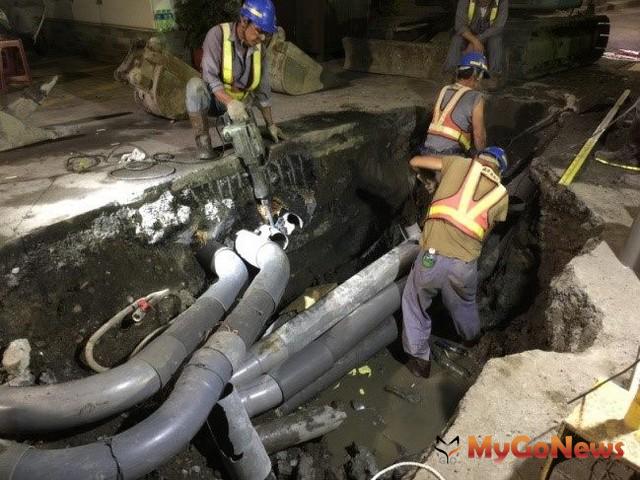 ▲營建署 持續協助推動台南市污水建設用戶接管率已達20.34％