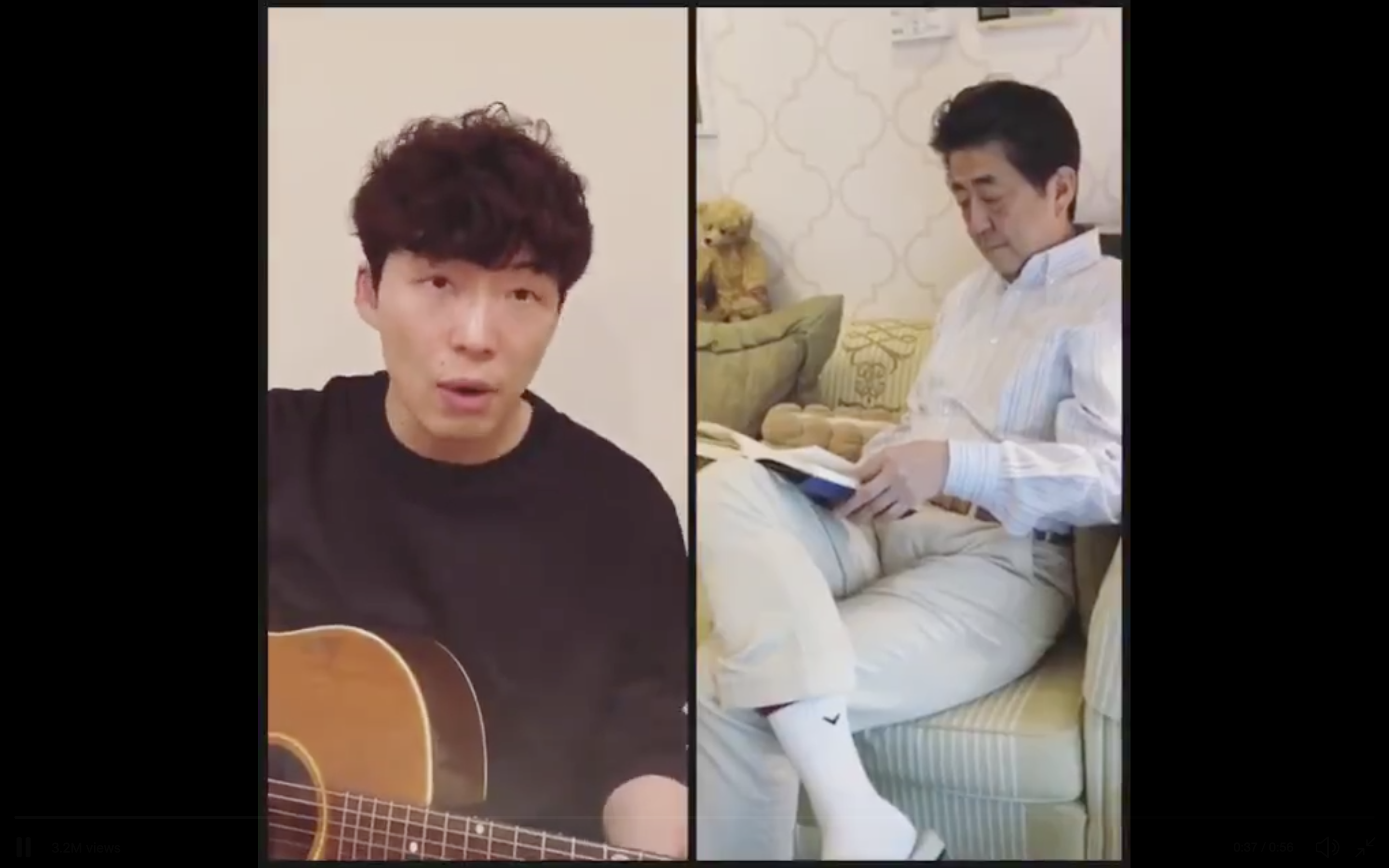 疫情 安倍晉三搭星野源熱潮出悠閒 在家跳舞吧 影片被討伐 Yahoo奇摩時尚美妝