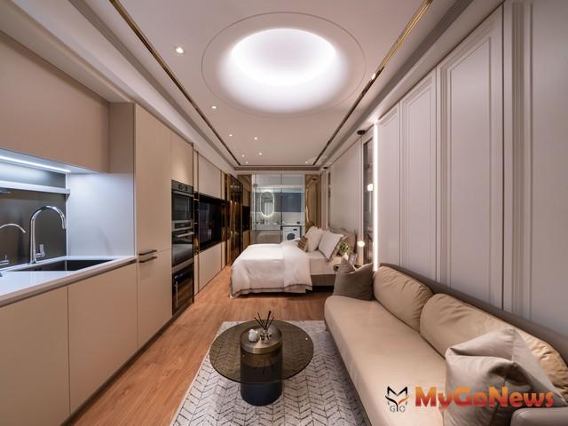 ▲《統創緻》坪數設計為12-26坪的小格局，嚴選國際知名建材(圖：業者提供)