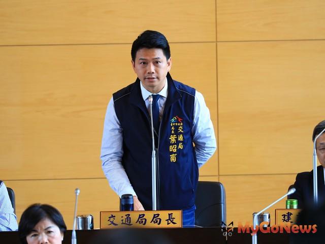 ▲交通局長葉昭甫表示，山海環線修正報告再送交通部，盼中央儘快核定