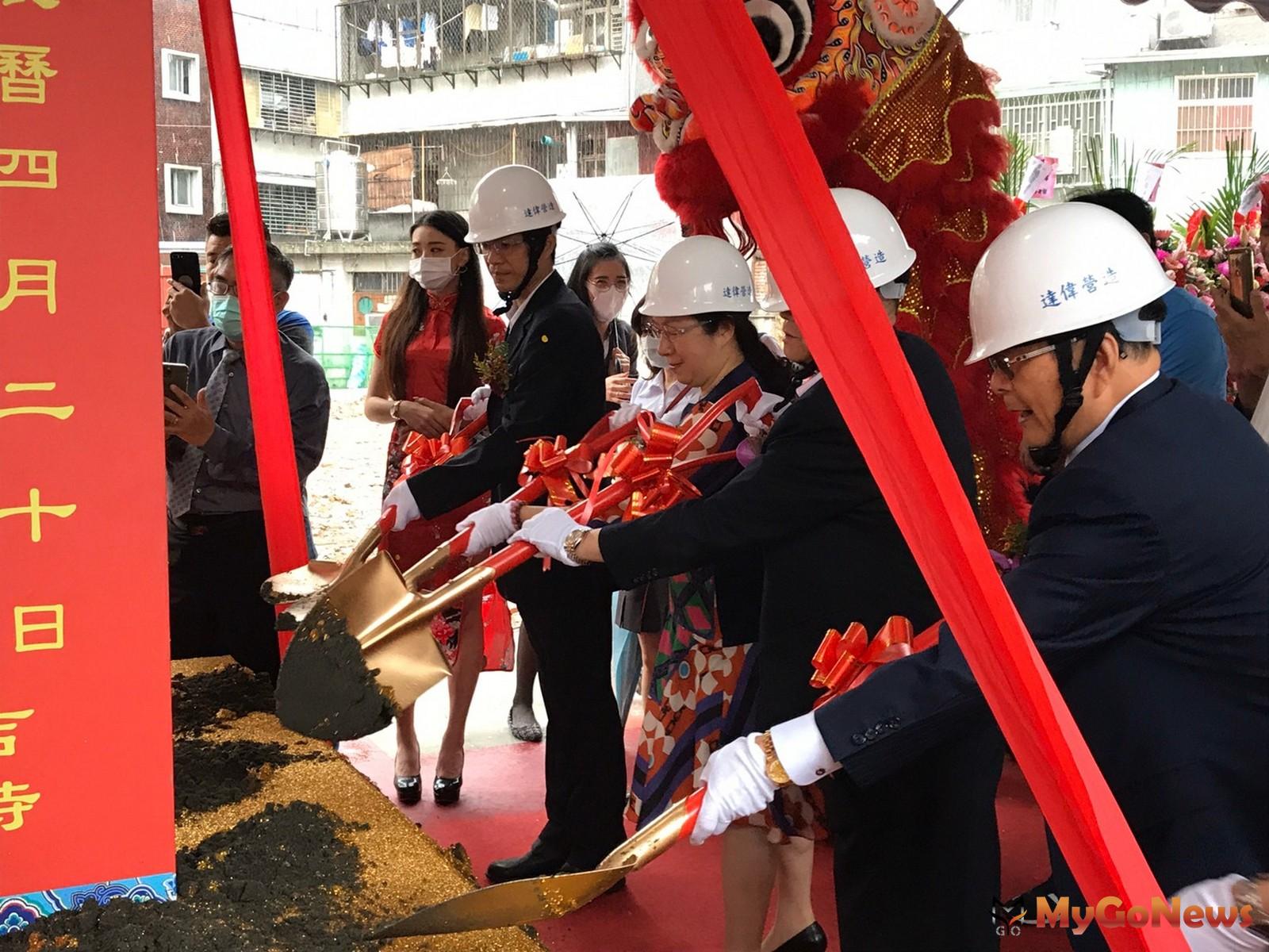 ▲簡易都更又一案 新店民權段熱鬧開工(圖：新北市政府)
