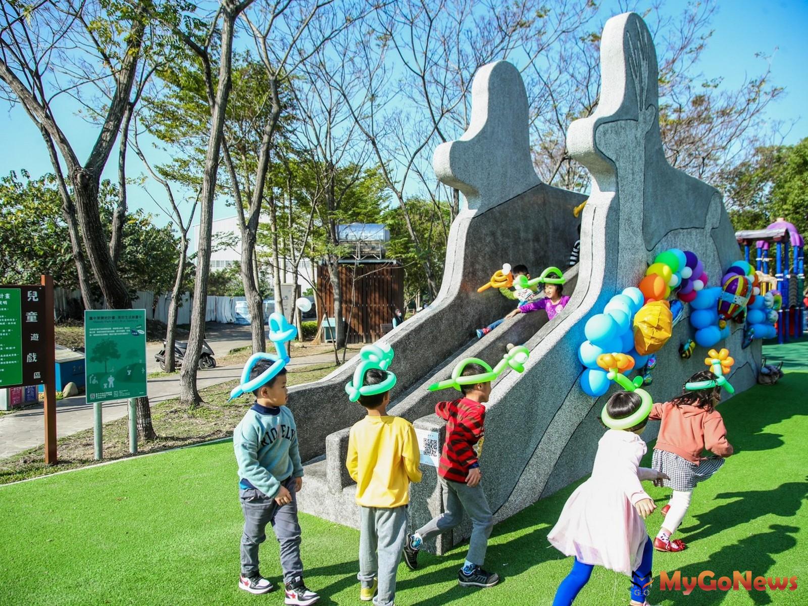 ▲實現「屯區中心化」目標，中市府投入12億建設大里，大里塗城公園改善完工(圖：台中市政府)