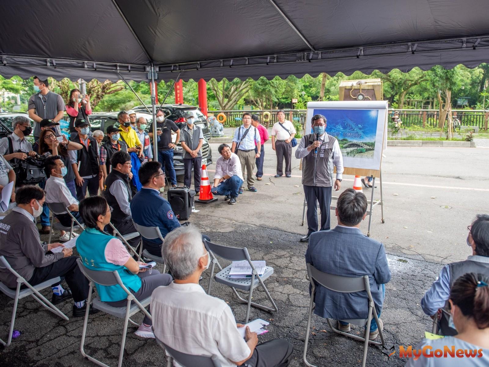 ▲視察國道3號銜接台66線增設系統交流道工程進度，改善交通壅塞以提升桃園路網運輸效率(圖：桃園市政府)