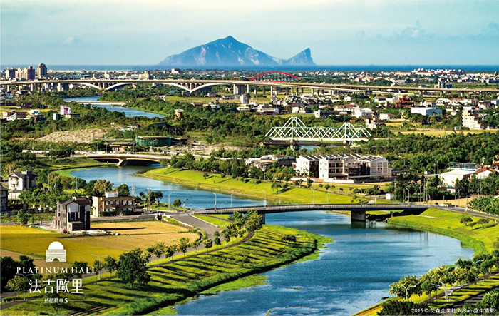 宜蘭是最適合移居的城市，「法吉歐里」讓您享受心森活。(蘭陽美景圖)