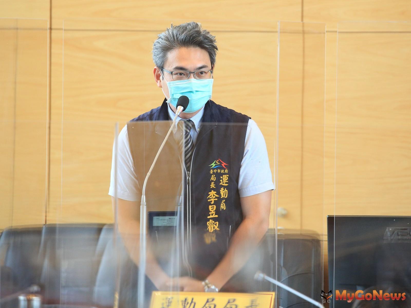 ▲台中市運動局長李昱叡：中市府將增1倍預算力推太平國運中心(圖：台中市政府)