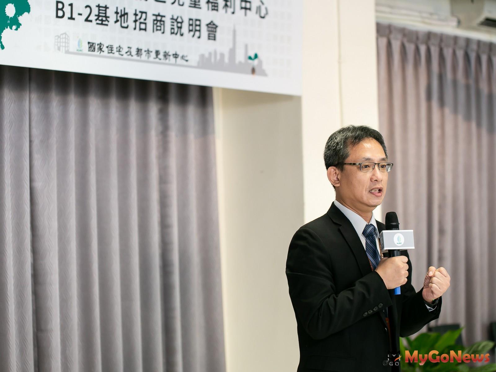 ▲國家住都中心執行長張溫德指出,希望透過B1-2基地打造長期經營的服務型住宅(圖:國家住都中心)