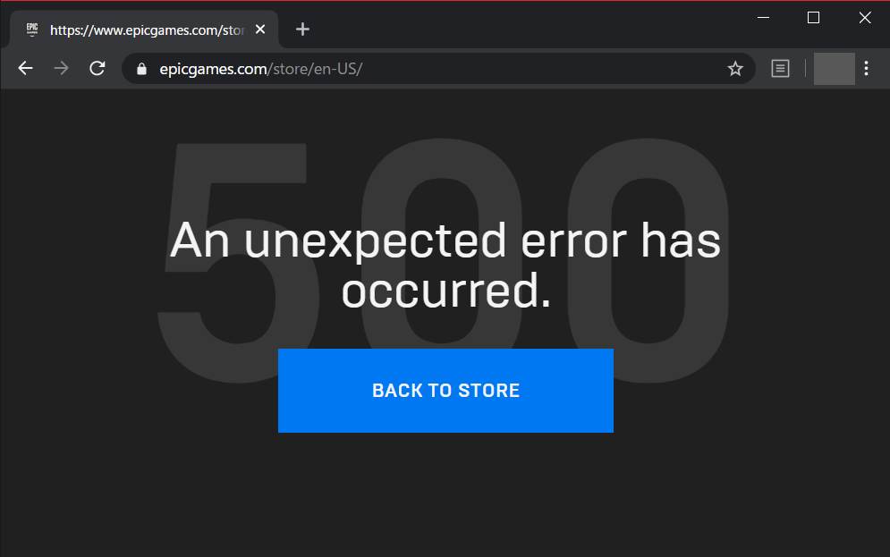 Epic Games Launcher An Unexpected Error Has Occurr