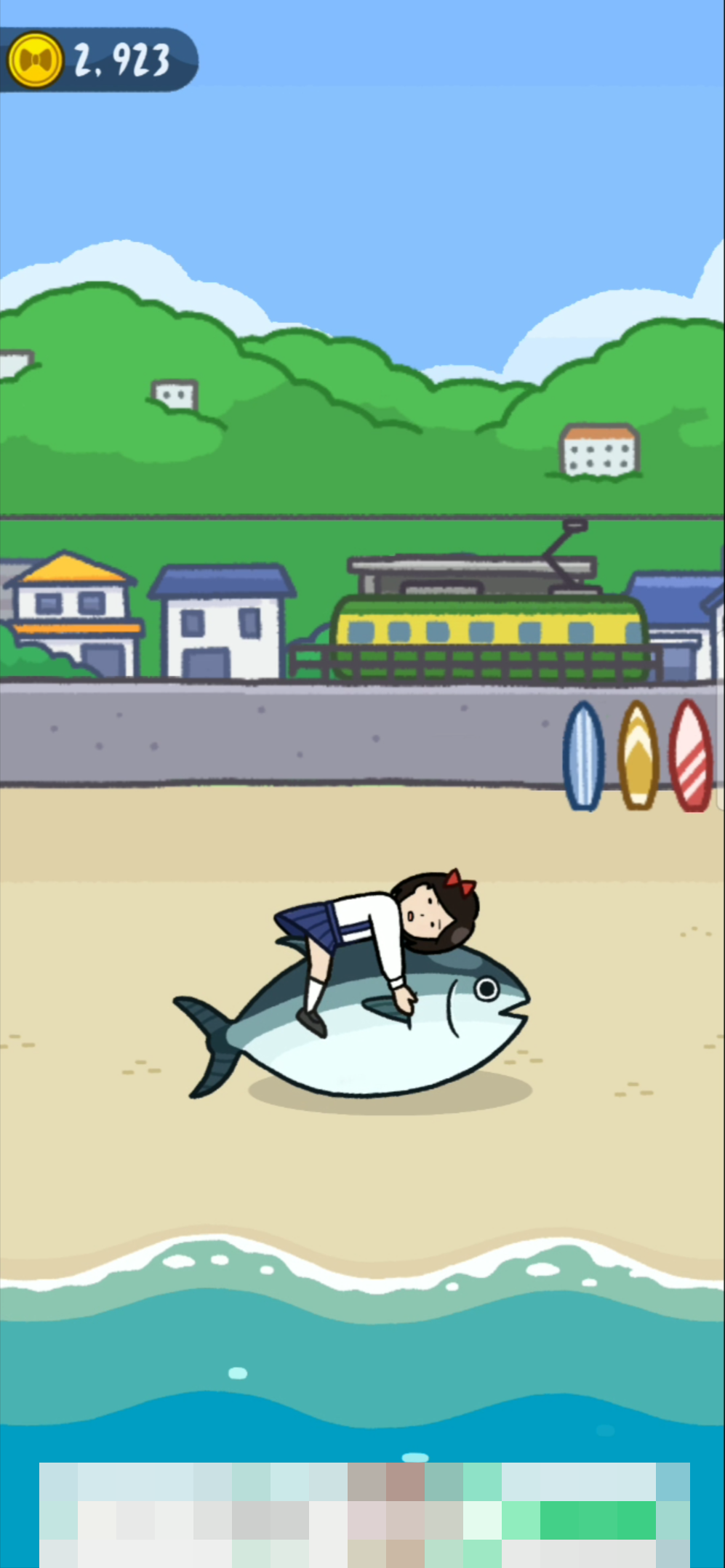 マグロに飛び乗って海を渡る 少女が主役のタップアクション マグロでgo 発掘 スマホゲーム Engadget 日本版