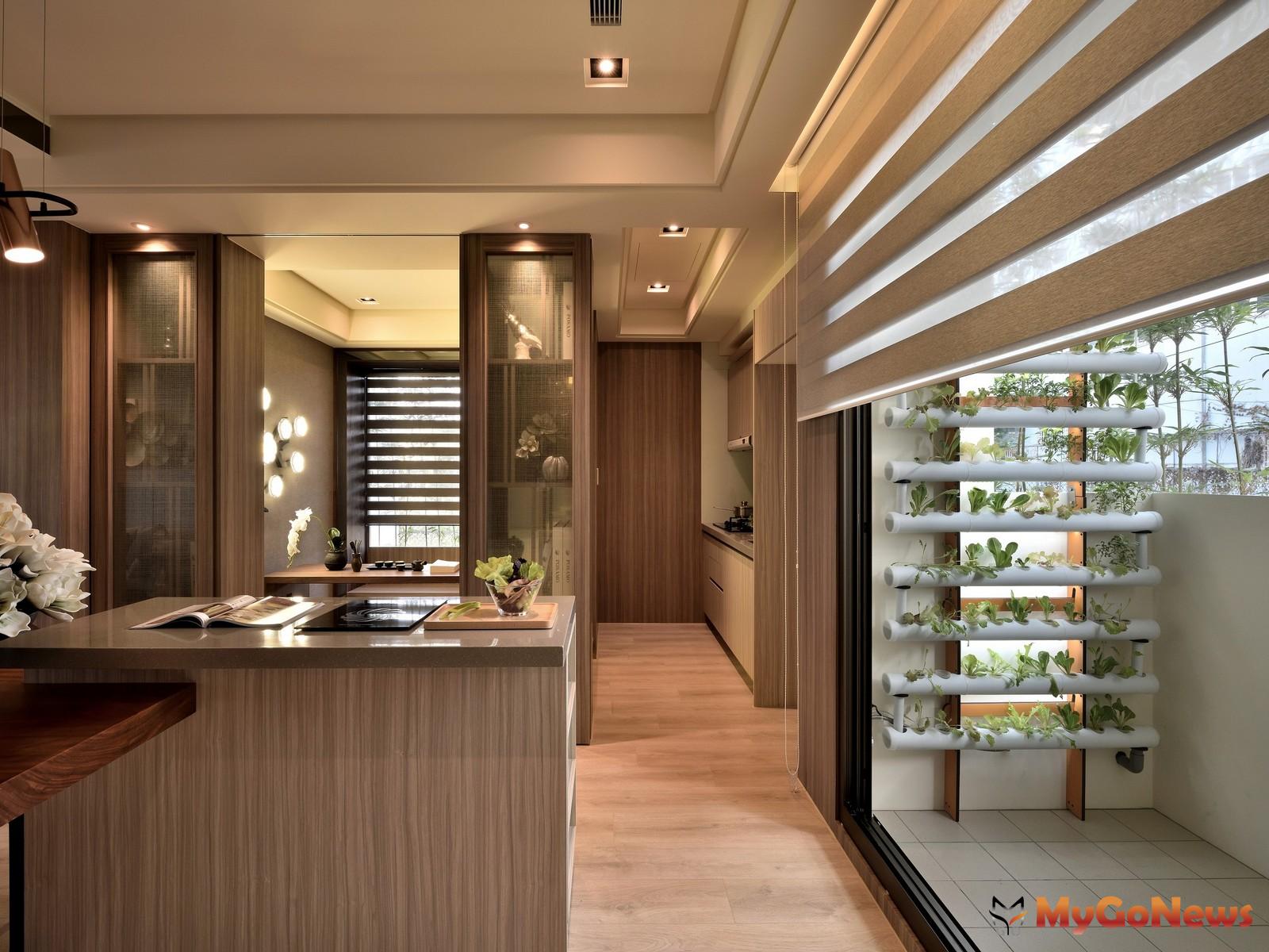 ▲鄉林:新建案採低密度綠化生態風,居家陽台及頂樓空中綠利用率大增,後疫期低密生態(圖:鄉林建設)