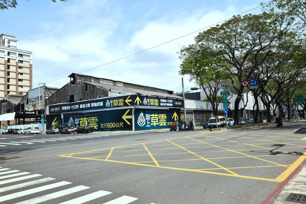 ▲聯上集團約10年前取得「悦誠廣場」隔壁的大順、聯興路口1200坪住五精華角地,目前正爭取容積獎勵,打算規劃樓高達31層的超高層地標豪宅大樓。