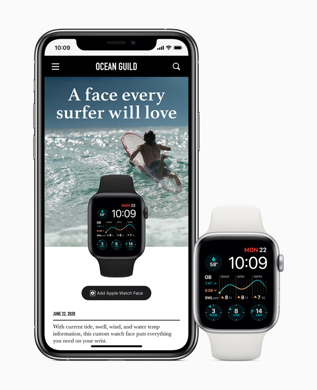 Wwdc Apple Watchの文字盤がシェア可能に メールでの送信やwebからダウンロードも Engadget 日本版