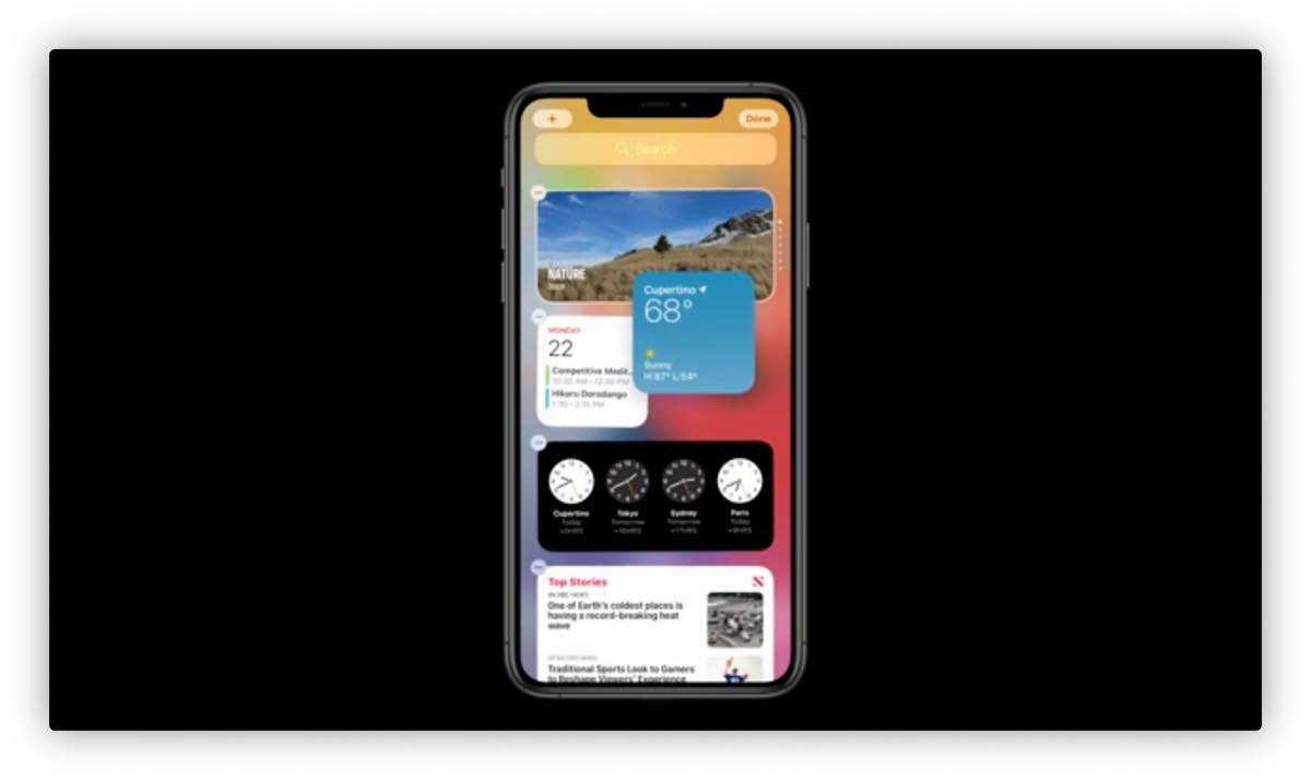 Ios 14でホーム画面ウィジェットが大幅強化 アプリと並べて表示可能に Wwdc Engadget 日本版