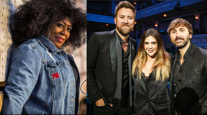 Blues singer Lady A and the country band formerly known as Lady Antebellum. (Photos: Lady A/Kevin Winter)