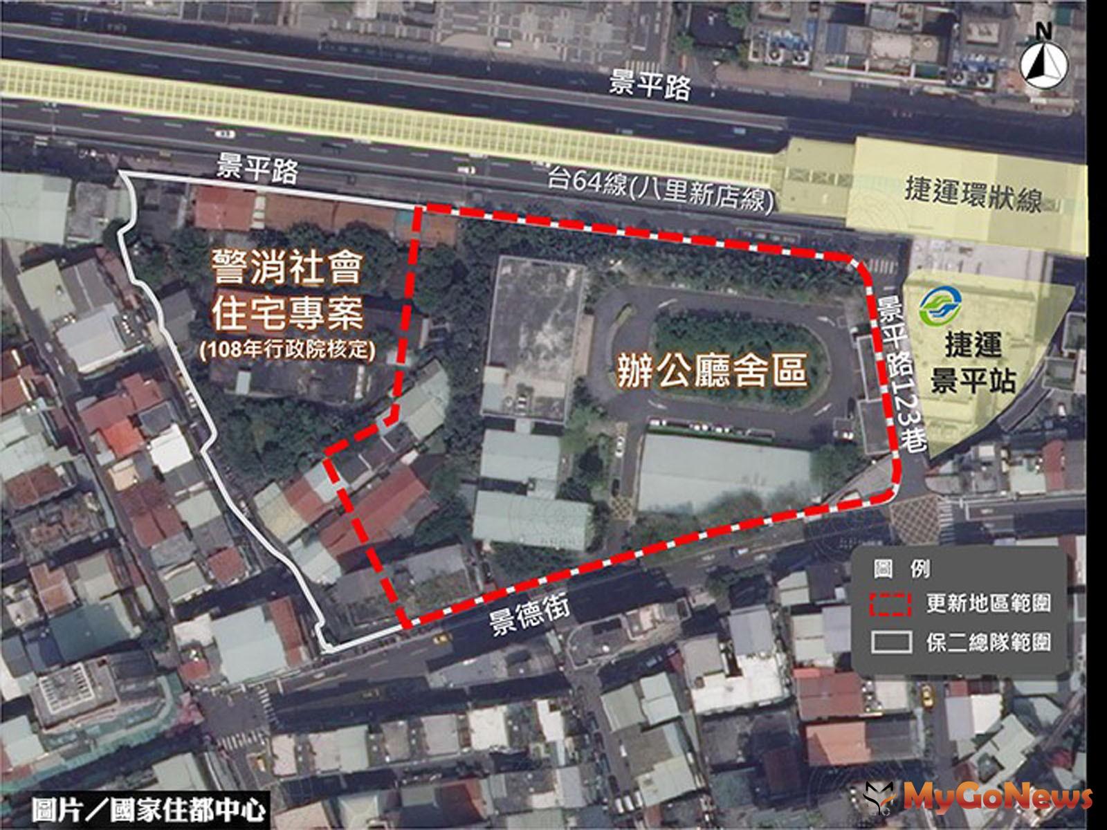 ▲本案更新地區現況示意圖(圖：新北市政府)