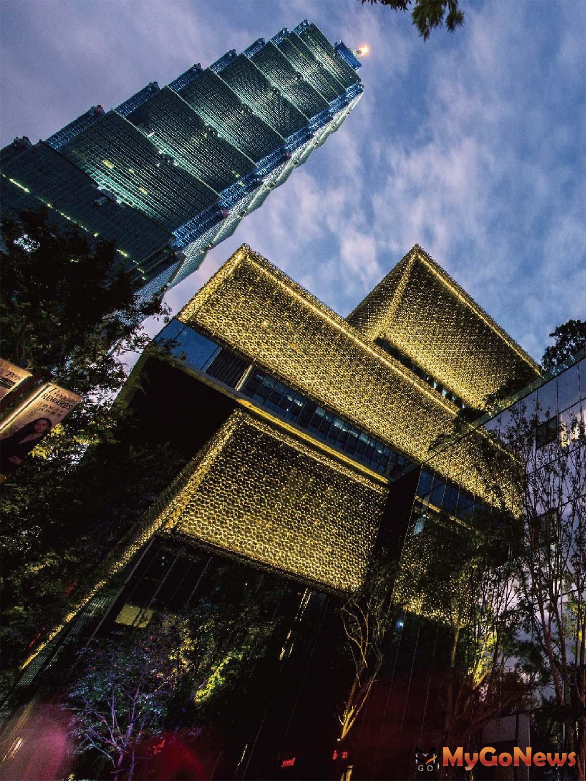 ▲「信松廣場」南鄰台北101辦公百貨和跨國企業總部商圈(圖：業者提供)