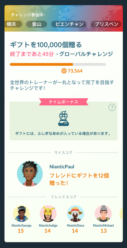 ポケモンgo Fest初日25日の注意点 ギフトは 友情エリア 14時 まで待つこと Engadget 日本版