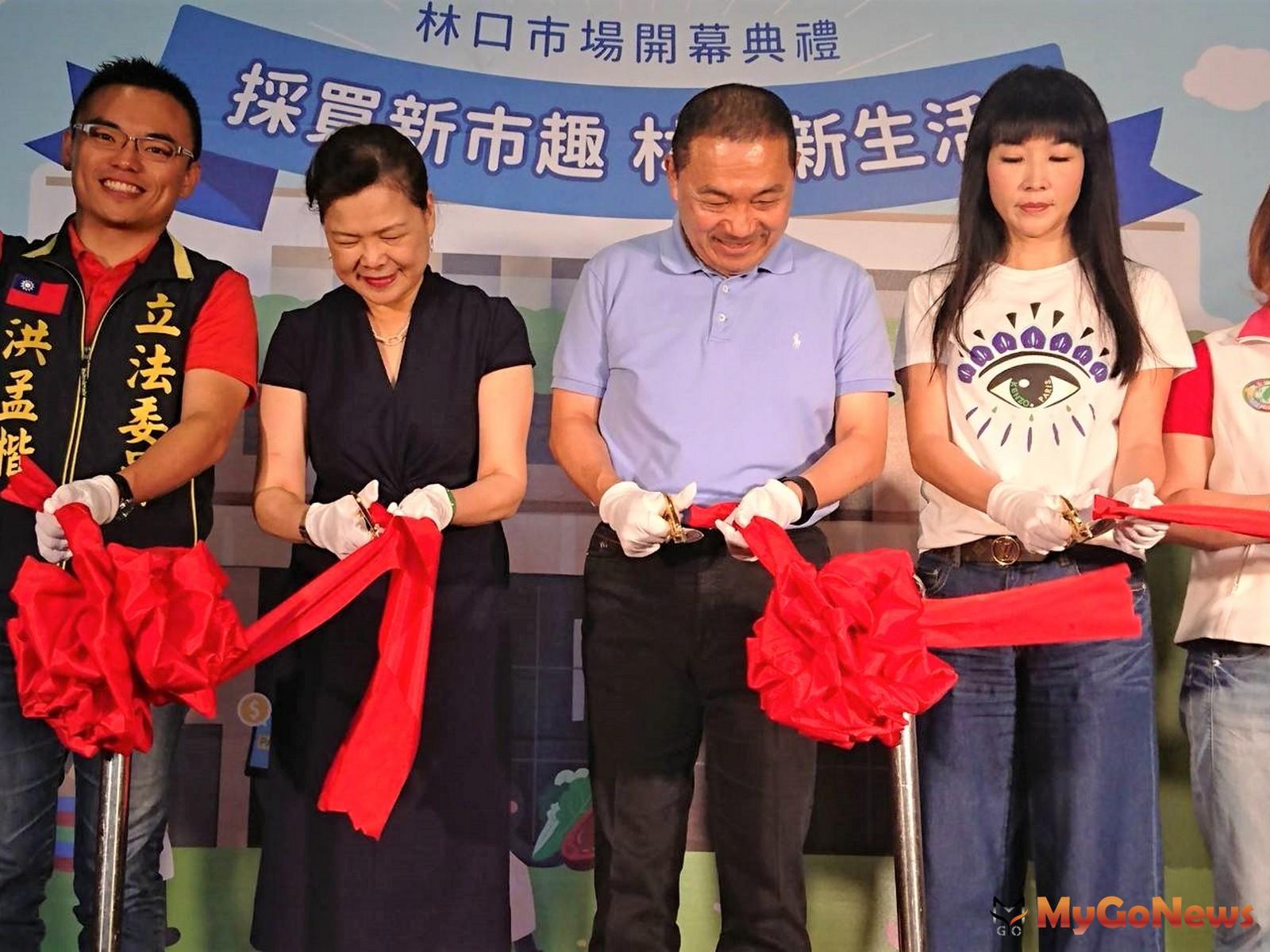 ▲6/18新北市林口公有零售市場，正式啟用營運(圖：經濟部)