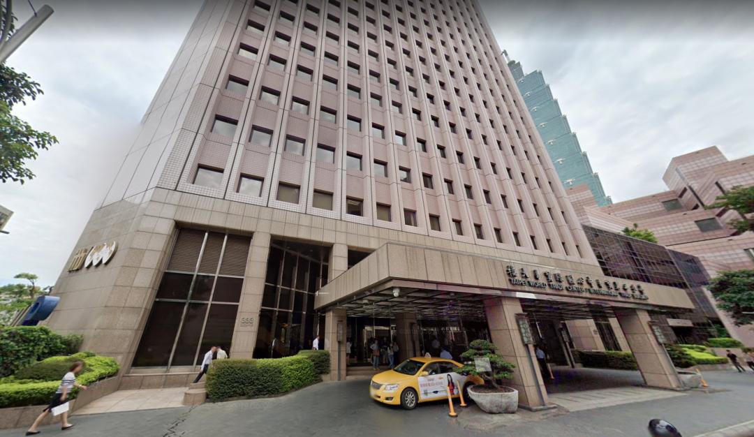 ▲信義計劃區最老Ａ辦「台北世界貿易中心國際貿易大樓」，今年已連續出現兩筆租金達3千元以上。（圖擷取自ＧoogleMap)