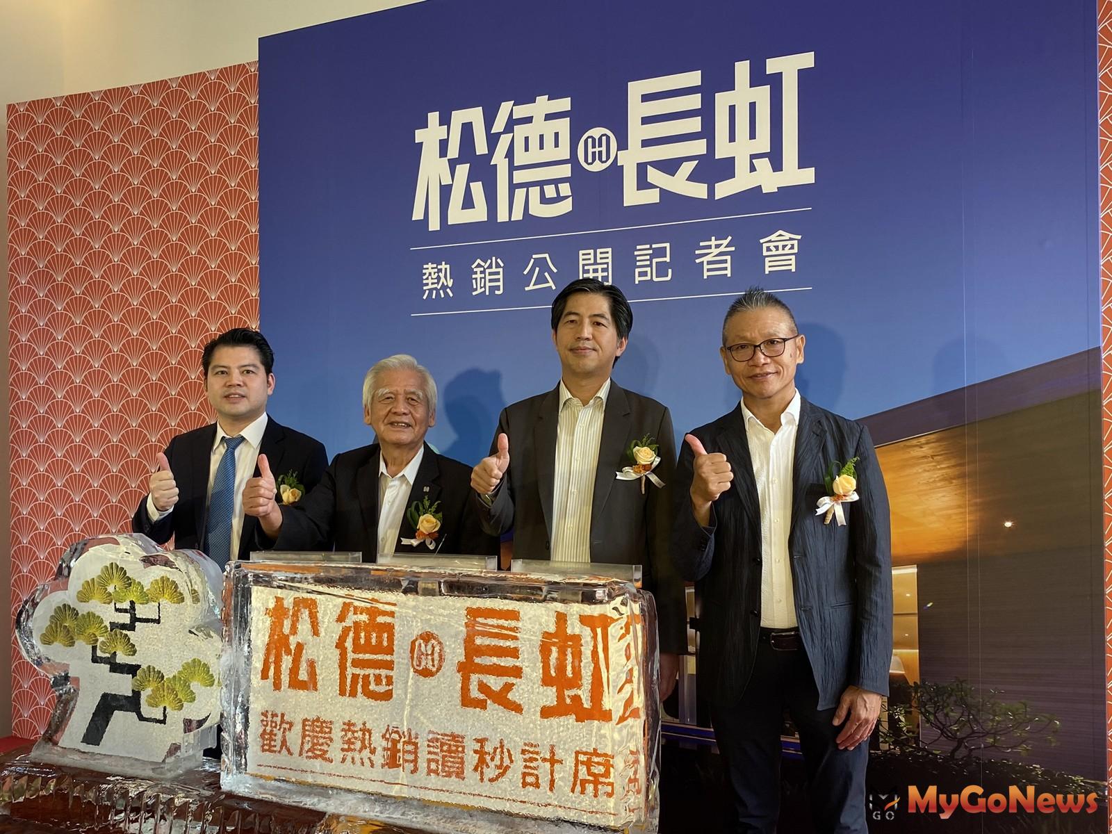 ▲不畏疫情，地段經濟大爆發，「松德長虹」熱銷六成慶公開