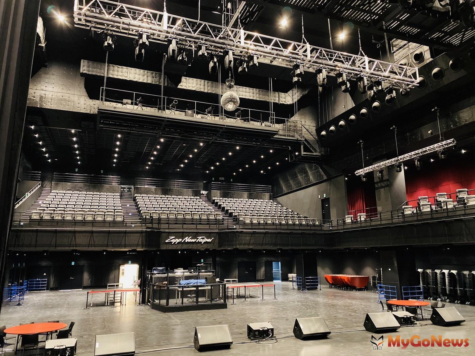 ▲日本Sony+Music集團Live+House品牌「Zepp+New+Taipei」搖滾廳,選擇宏匯廣場成為海外首個單獨據點(宏匯廣場提供)