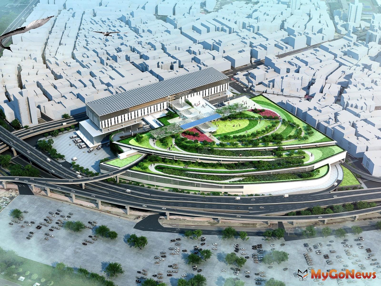 ▲台北果菜魚市場動土典禮，市場變身邁向新紀元(圖：台北市政府)