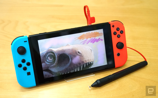 ニンテンドースイッチで筆圧感知ペンが使えるお絵かきソフト Colors Live 国内は秋冬発売予定 Engadget日本版 Science Un Blogue