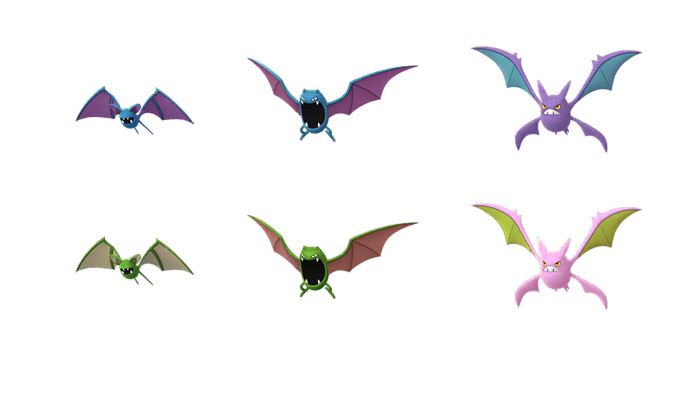 Pokemon Go Zubat Spotlight Hour From 6 00 P M On The 14th Possibility To Capture Different Colors Engadget Japan Version