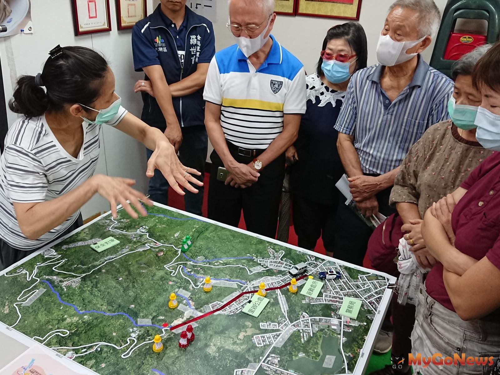 ▲台北市土石流防災兵推，強化自主防災社區2.0(圖：台北市政府)