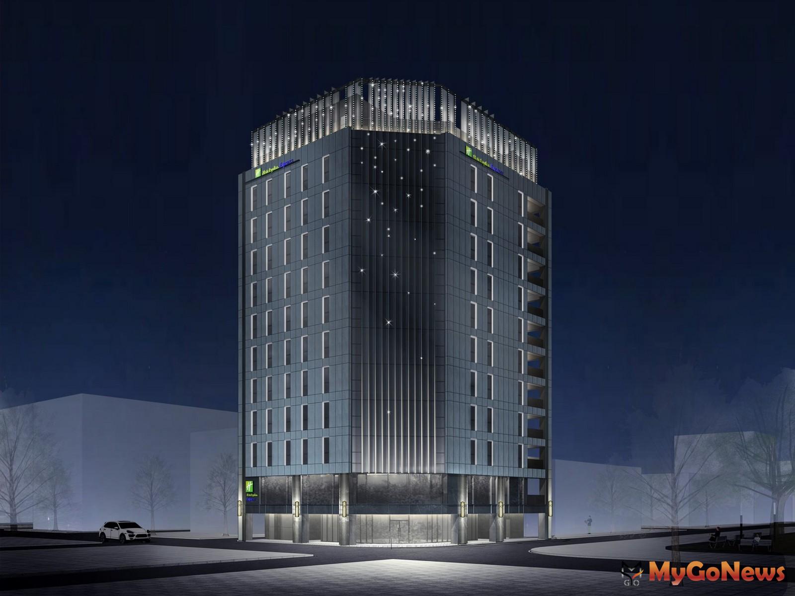 ▲智選假日酒店Holiday+Inn+Express+建物模擬圖(士品企業提供)