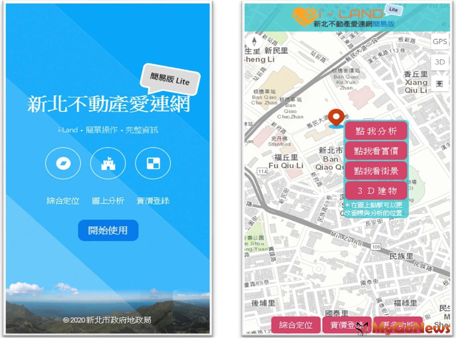 ▲放暑假了，e起與不動產愛連網瘦身，「1指」點擊掌握不動產新趨勢，操作簡單又便利(圖：新北市政府)