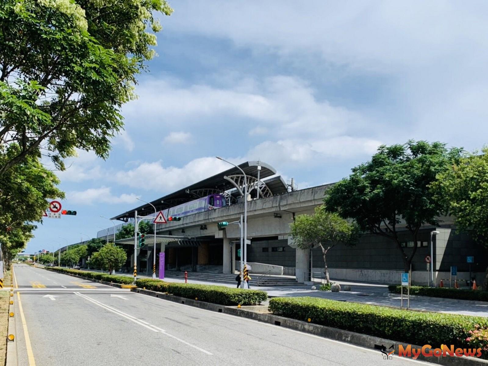 ▲大園區A17領航站旁有桃園市立大園國際高中、橫山書法公園以及流行音樂中心等建設(圖：台灣房屋)