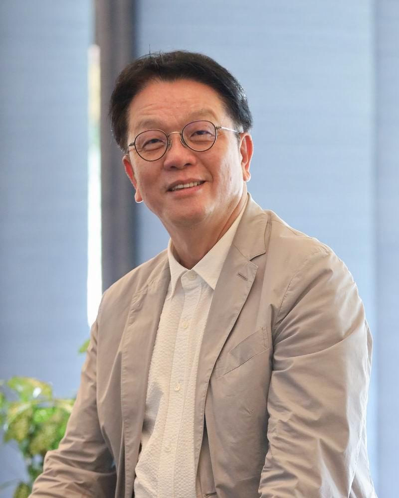▲傳真實業董事長王明成。